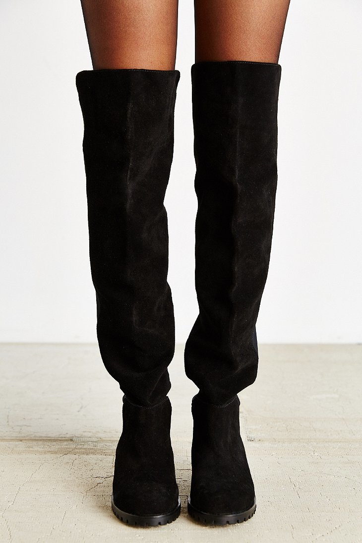 urban outfitters over the knee boots