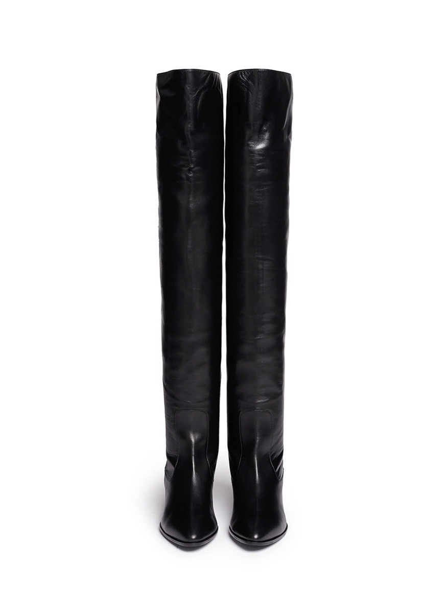 giuseppe zanotti thigh high boots