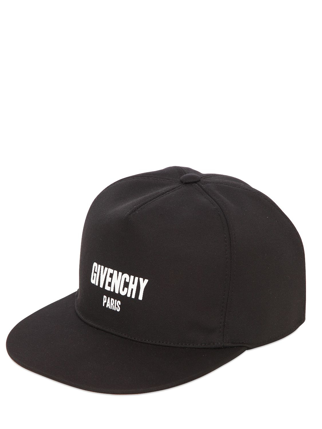 Givenchy Cotton Embroidered Logo Cap in Black for Men Lyst
