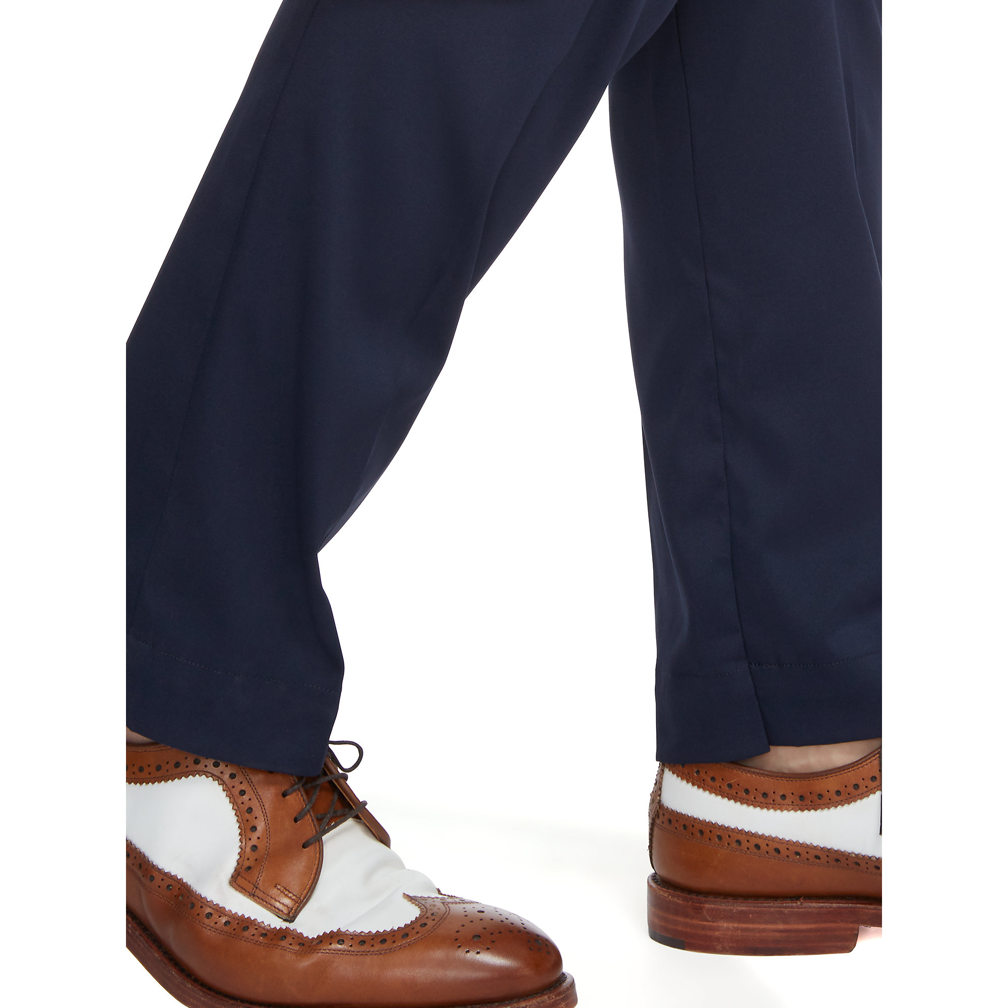 Polo Ralph Lauren Stretch Slim Fit Trousers In Navy in Blue for Men - Lyst