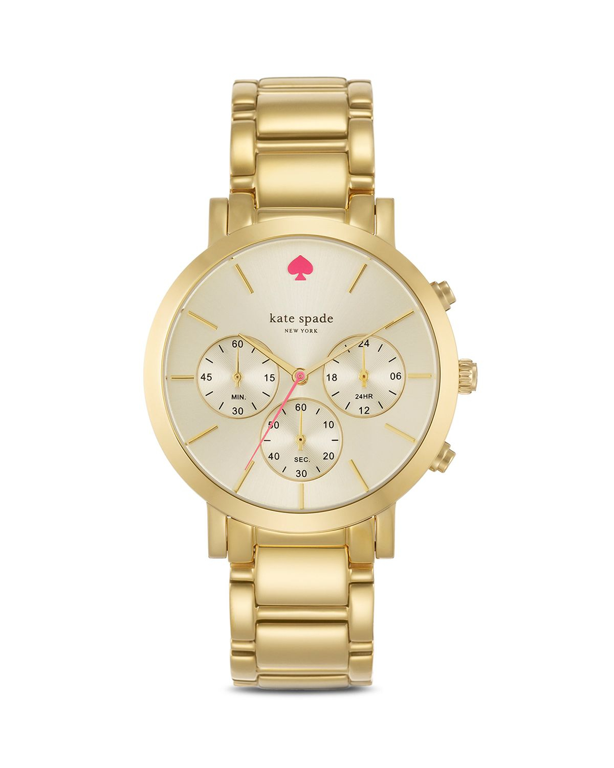 Kate Spade Gramercy Watch, 38Mm in Gold