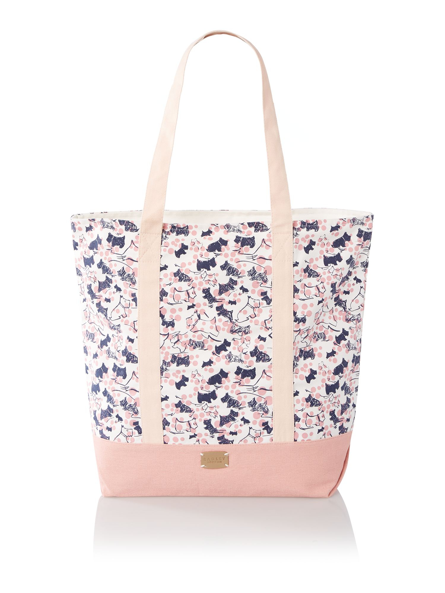 radley cherry blossom purse Radley Cherry Blossom Dog Pink Large Tote Bag - Lyst