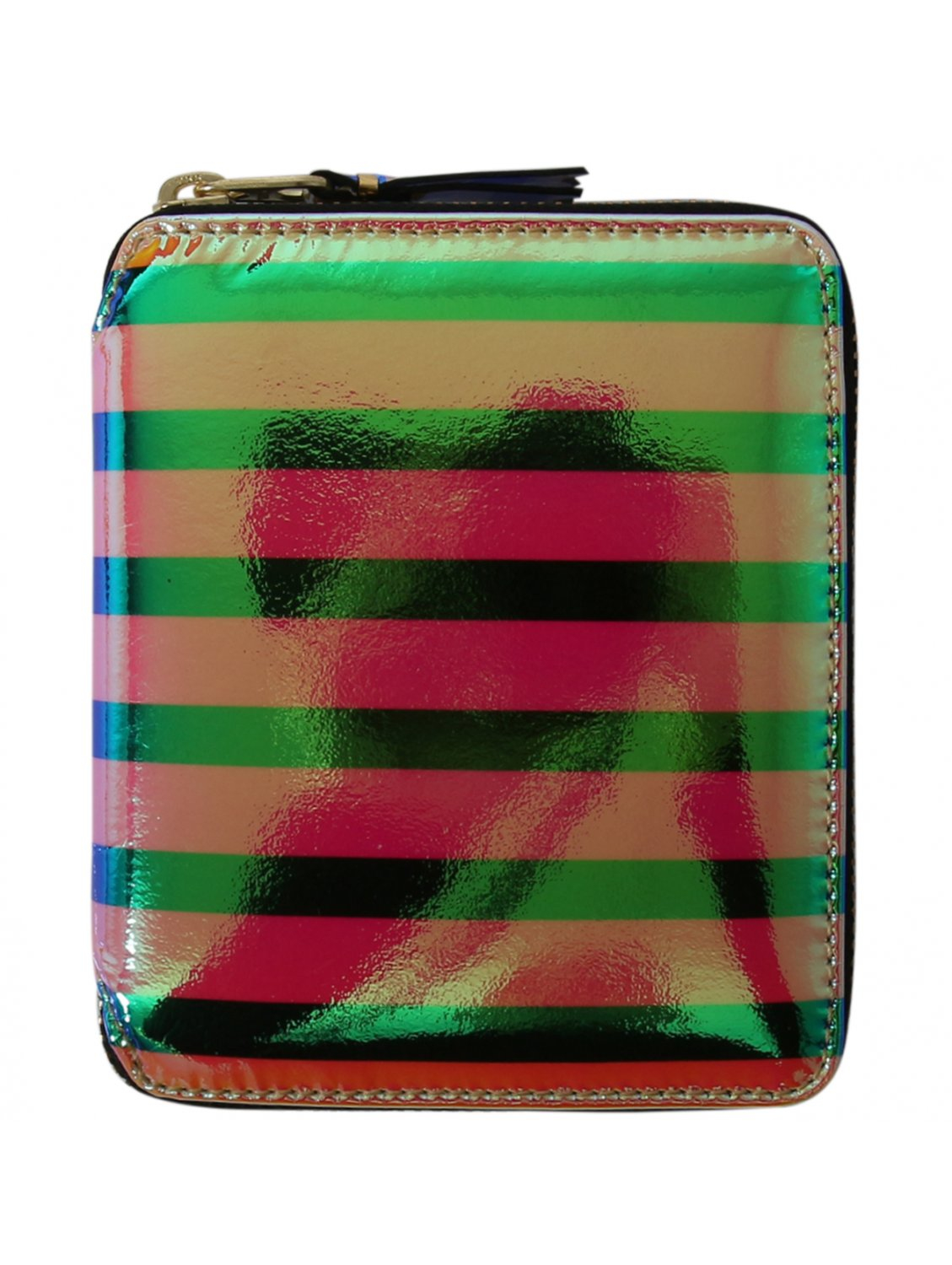comme des garcons iridescent wallet