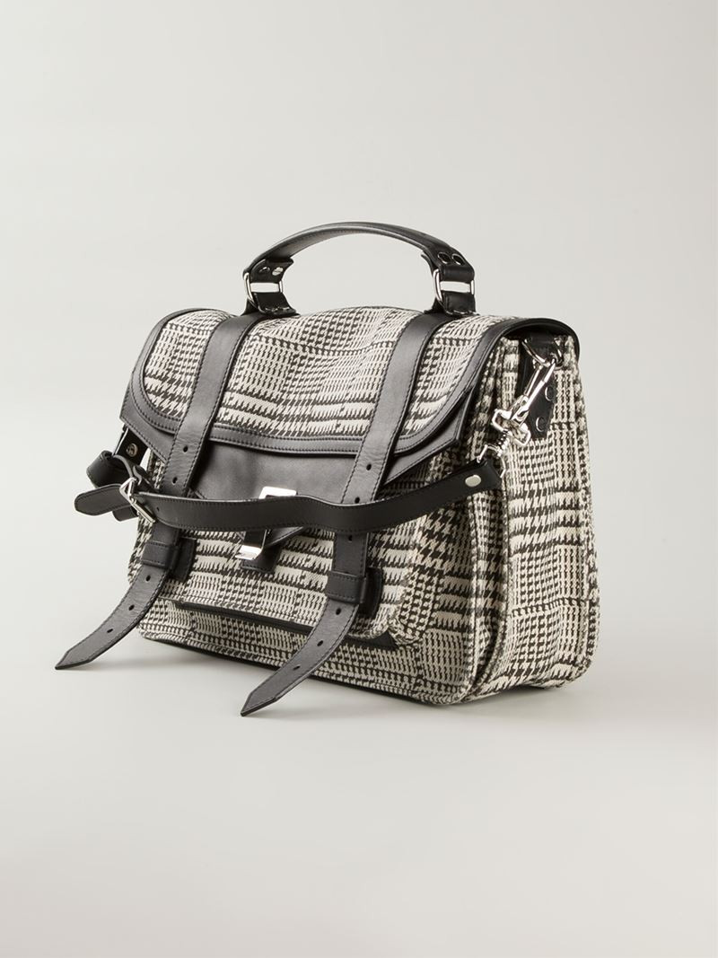 Proenza Schouler PS1 Medium Shoulder Bag in Black - Lyst