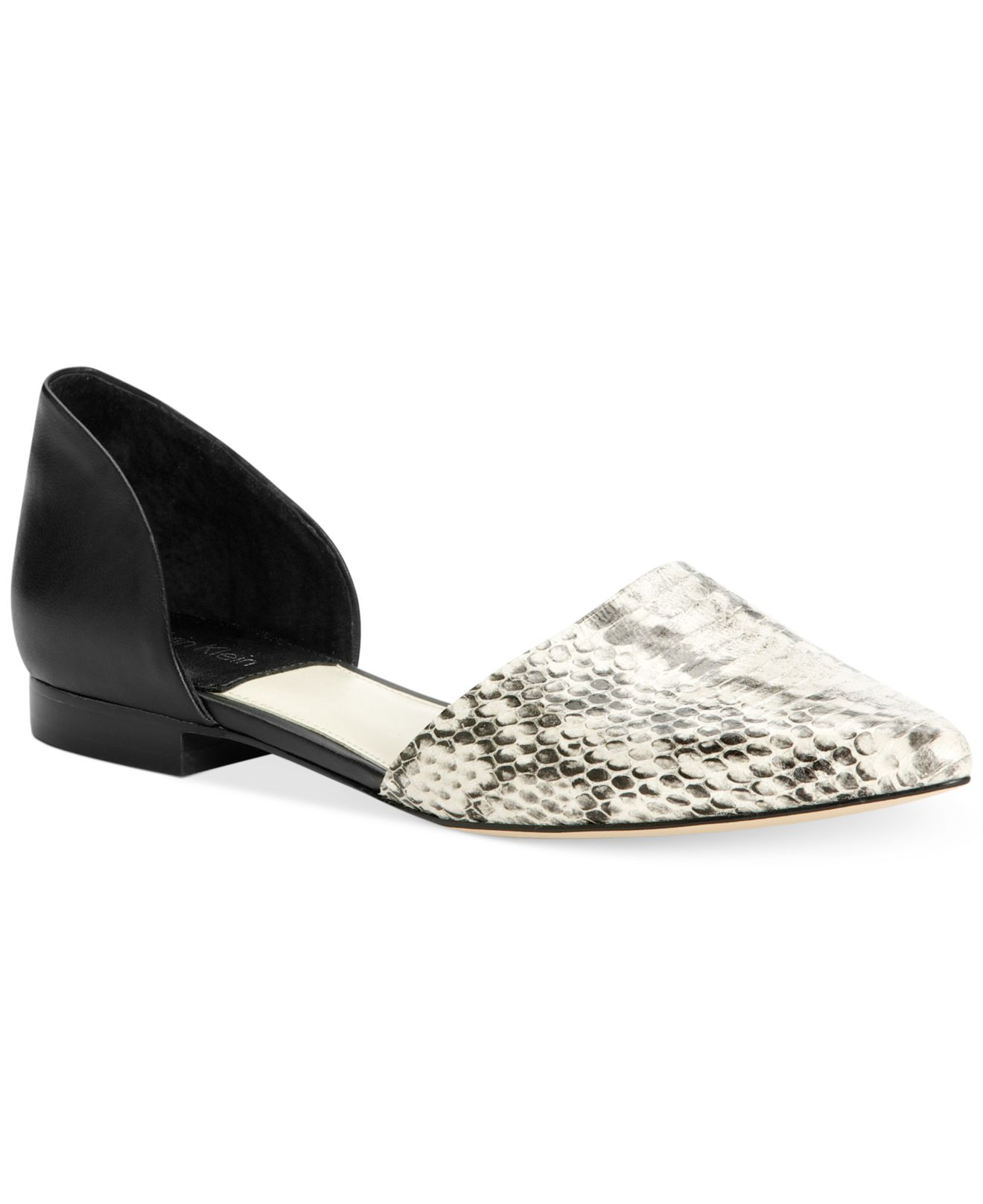 Calvin Klein Women'S Laura Flats in Black - Lyst