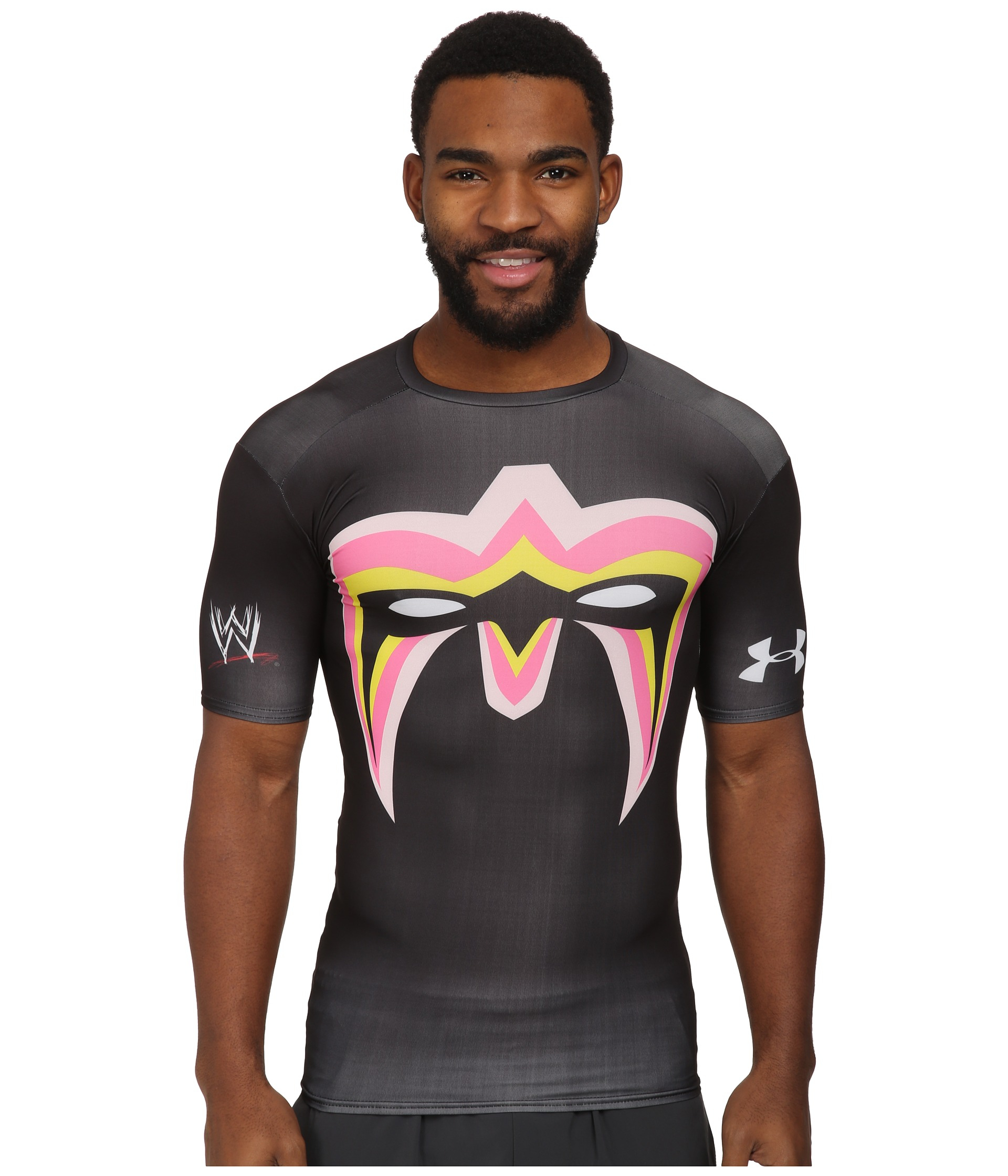 Under Armour Wwe® Ultimate Warrior Top in Gray for Men | Lyst