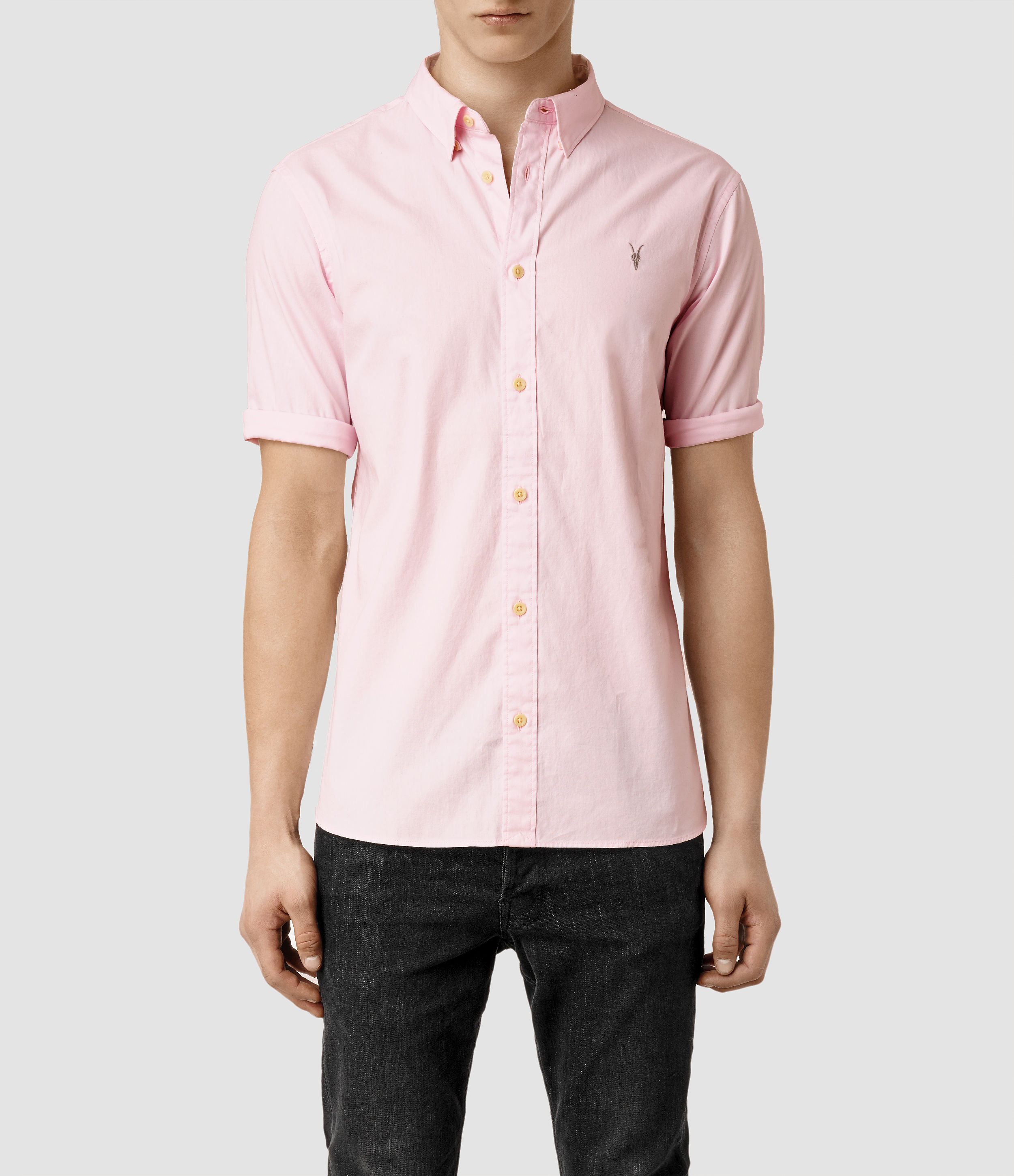 Buy All Saints Pink Shirt | UP TO 54% OFF