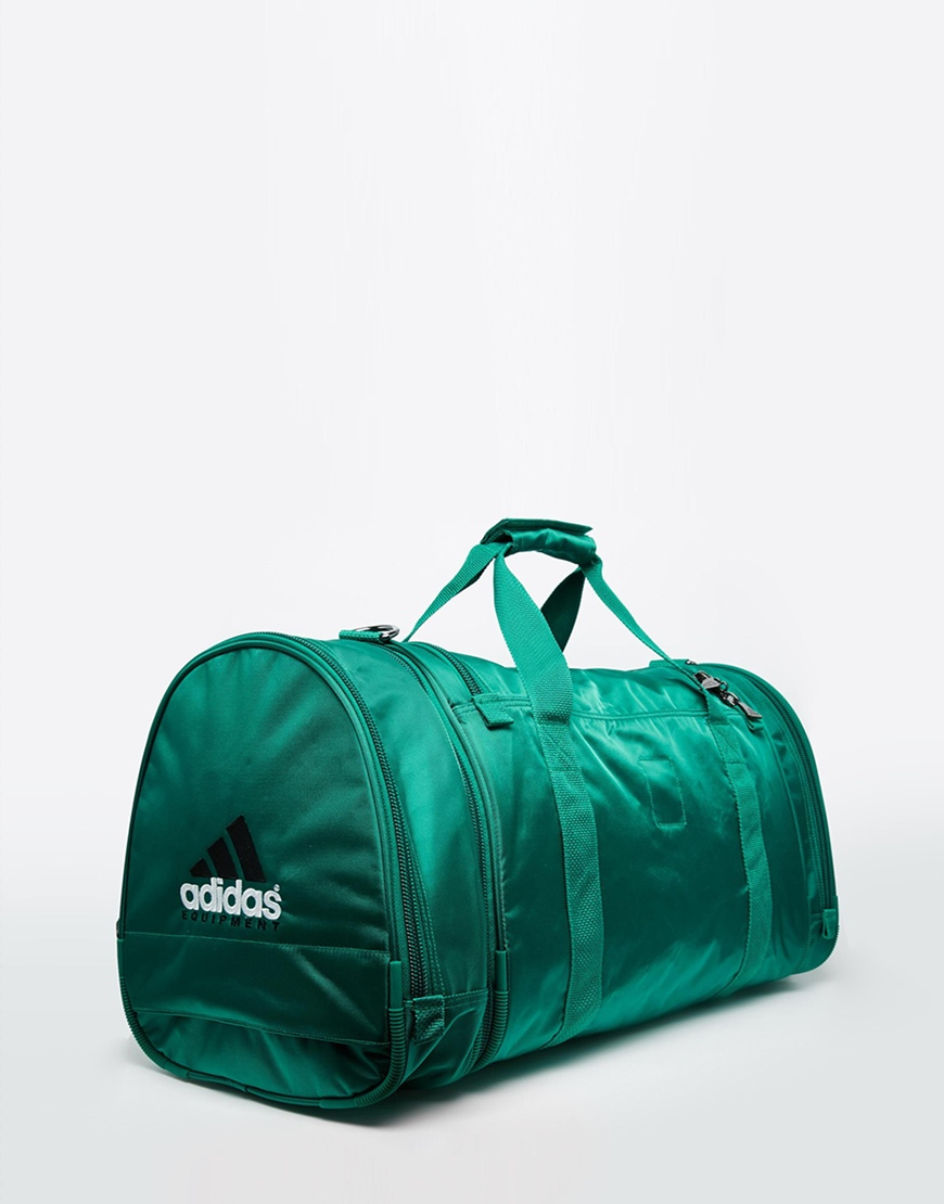 green adidas duffle bag