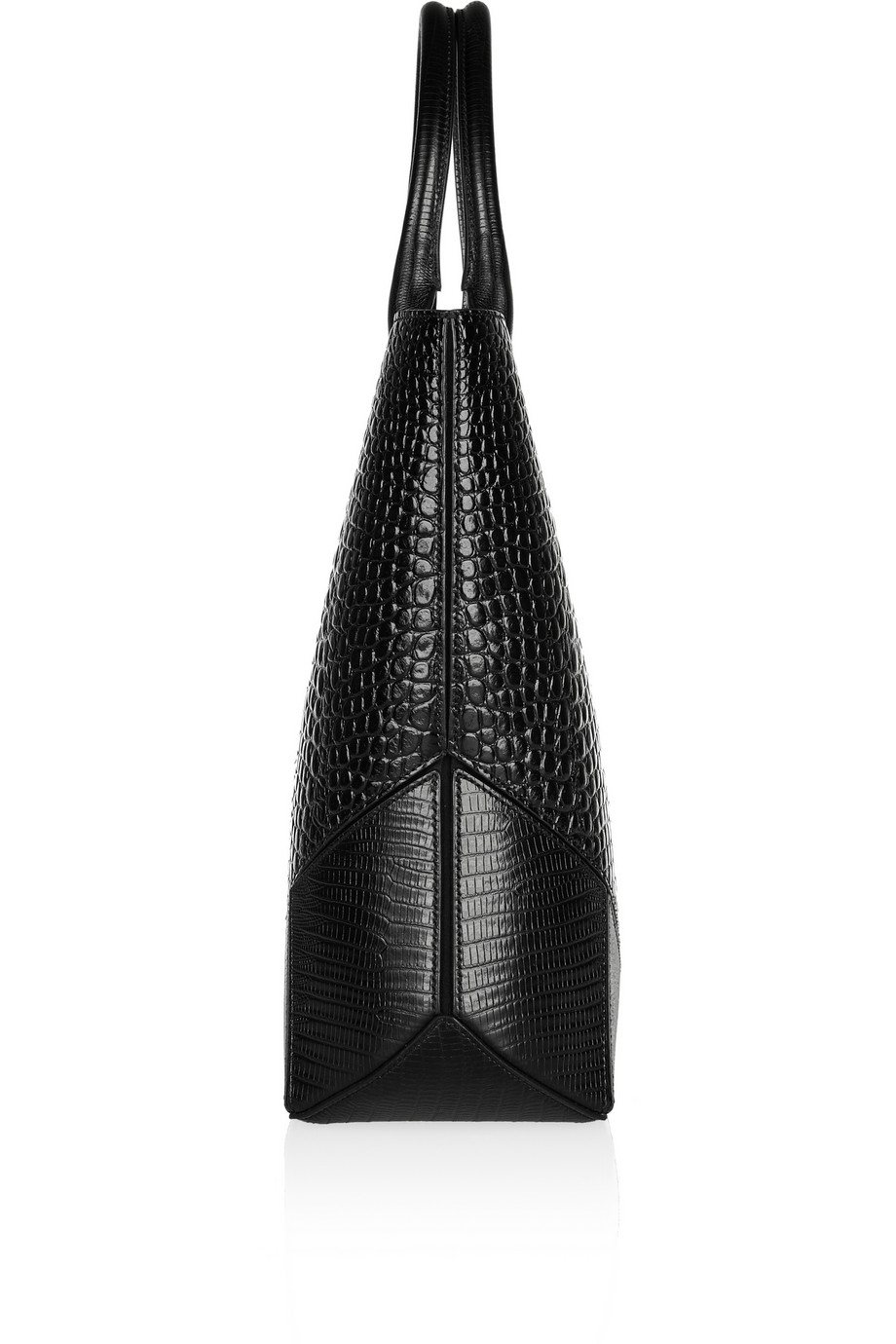 Givenchy Easy Bag in Black Croc Embossed Leather - Lyst