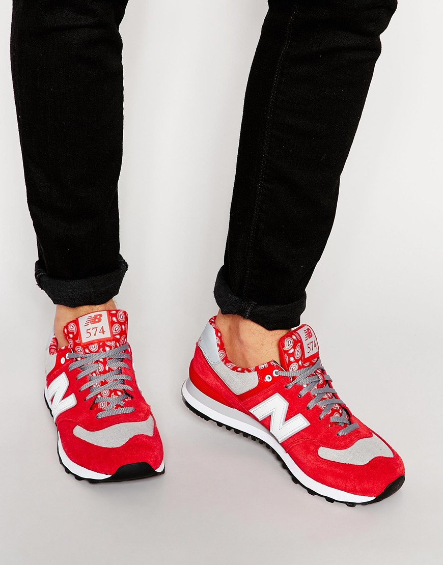 new balance red sneakers