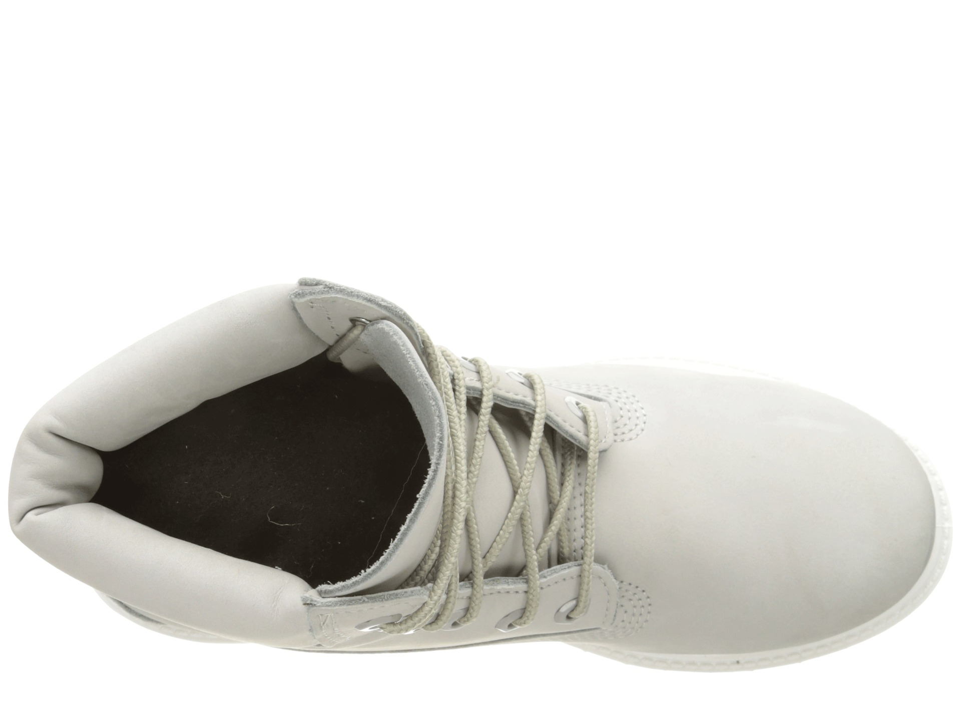Timberland Leather 6" Premium Boot in Light Grey Nubuck (Gray) | Lyst
