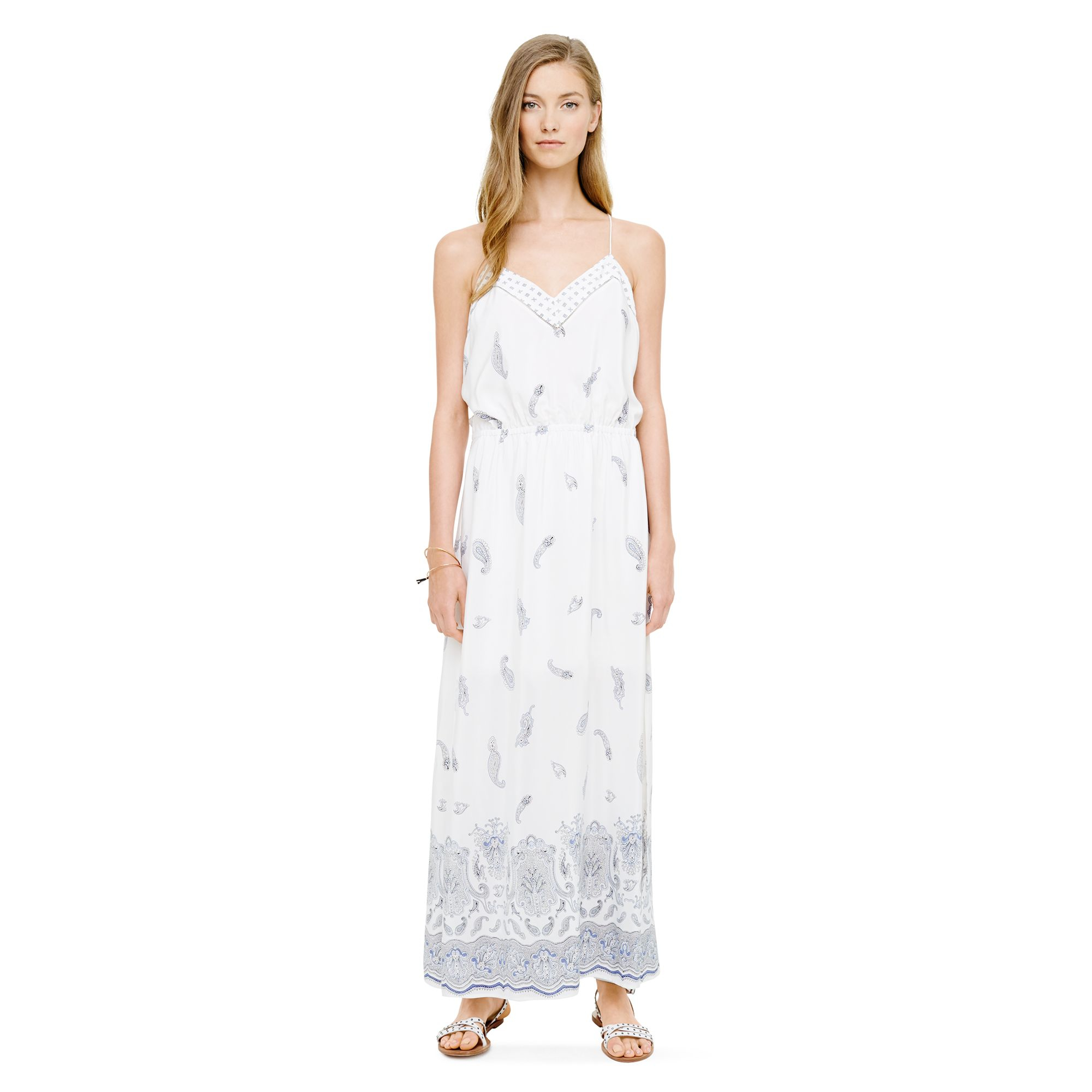 Lyst Club Monaco Brynn Maxi Dress in White