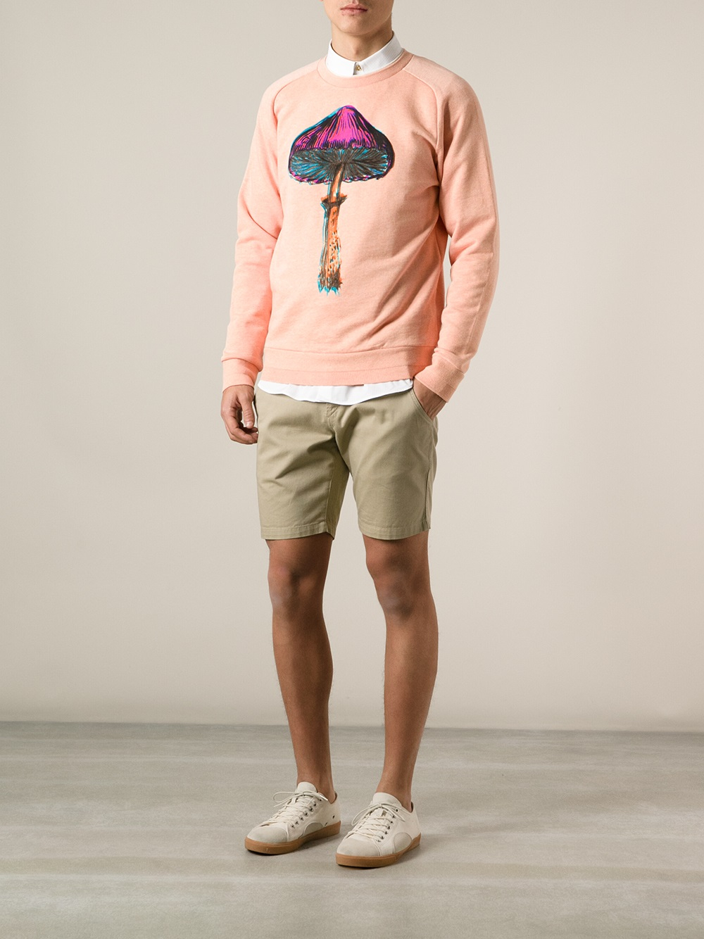 Paul smith orange best sale sweatshirt