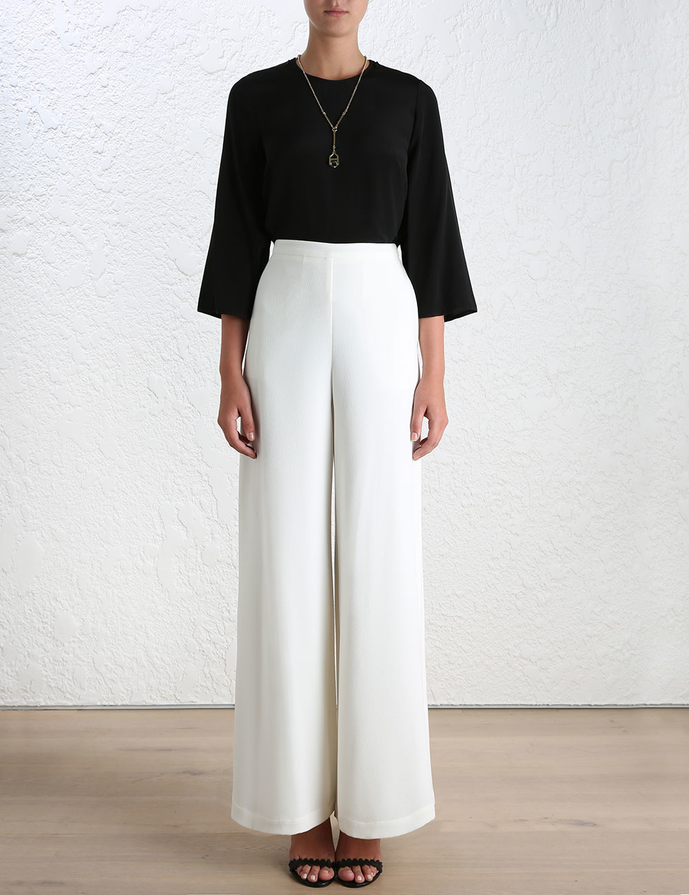 zimmermann wide leg pant