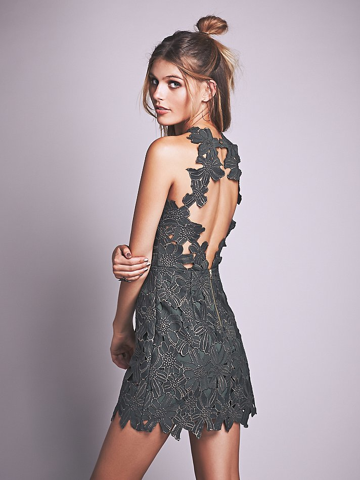 venus blue maxi dress