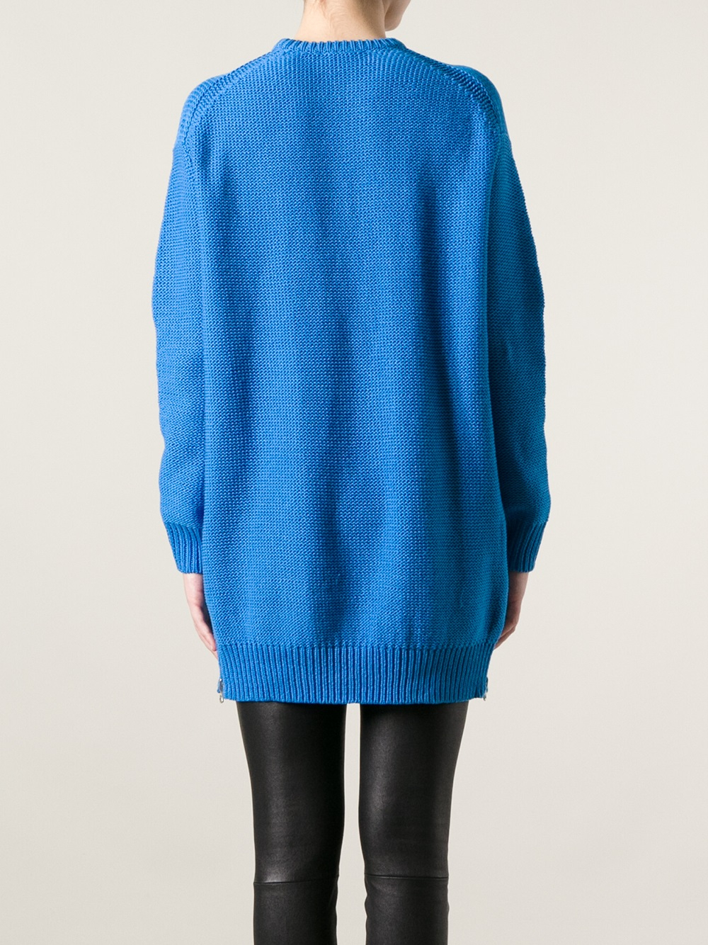 acne studios oversized knitted sweater