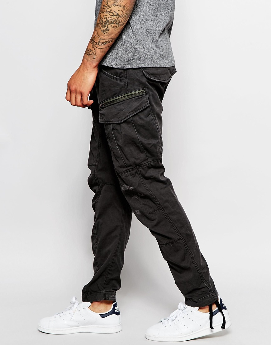g star tapered cargo pants