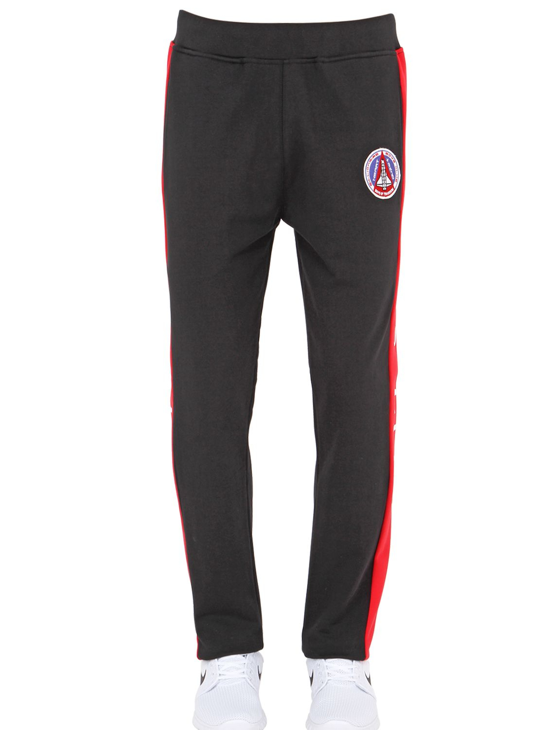 Billionaire boys club - ice cream Approach & Landing Jogging Pants in Black for Men (BLACK/RED