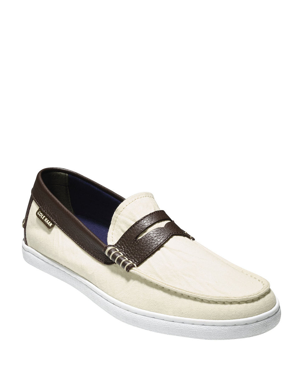 men's white loafers for sale