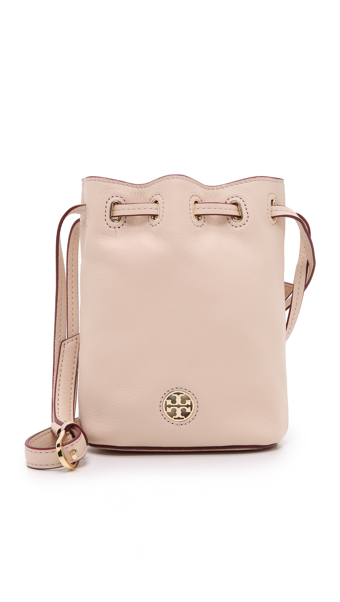 Tory Burch Brody Mini Bucket Bag - Light Oak in Brown | Lyst