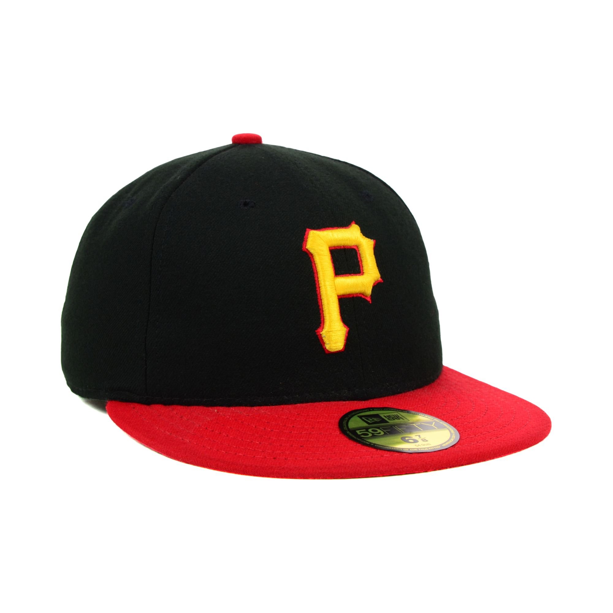 new era black and red cap