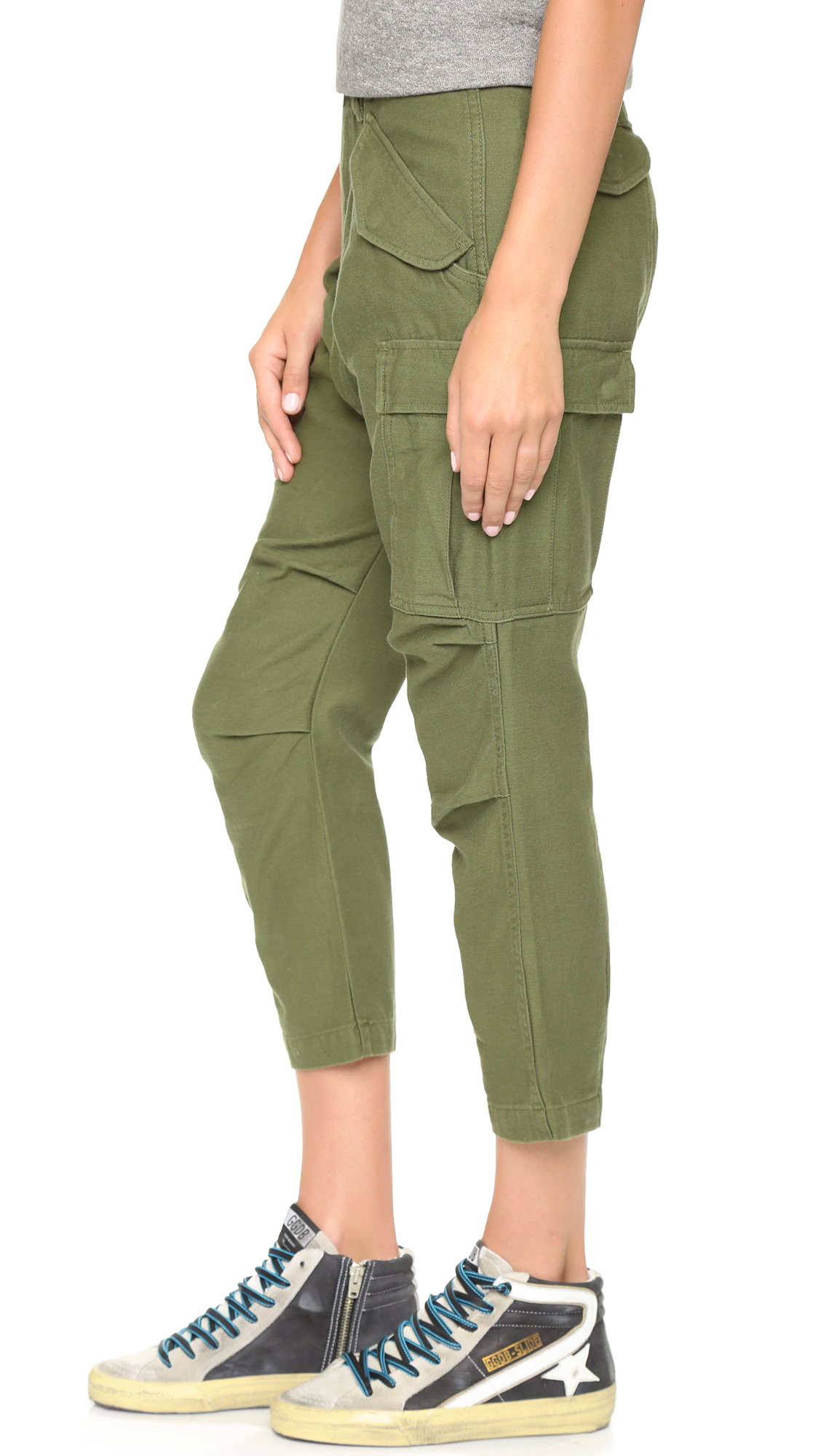 olive green harem pants