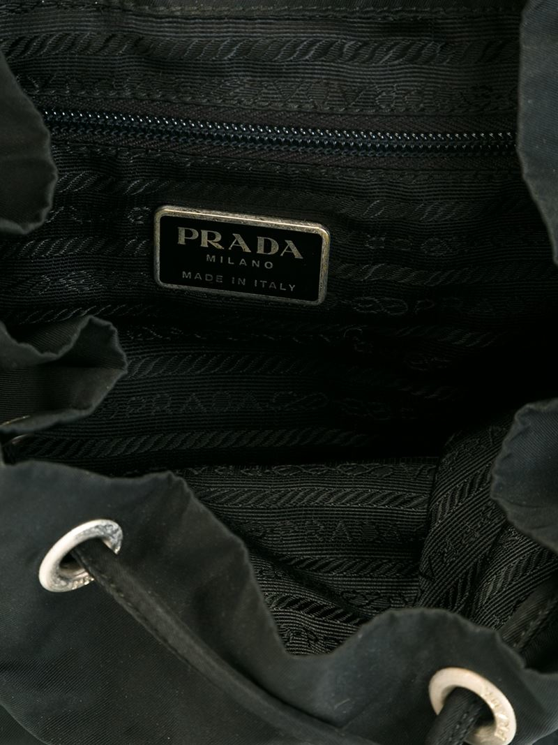 Prada Classic Backpack in Black | Lyst
