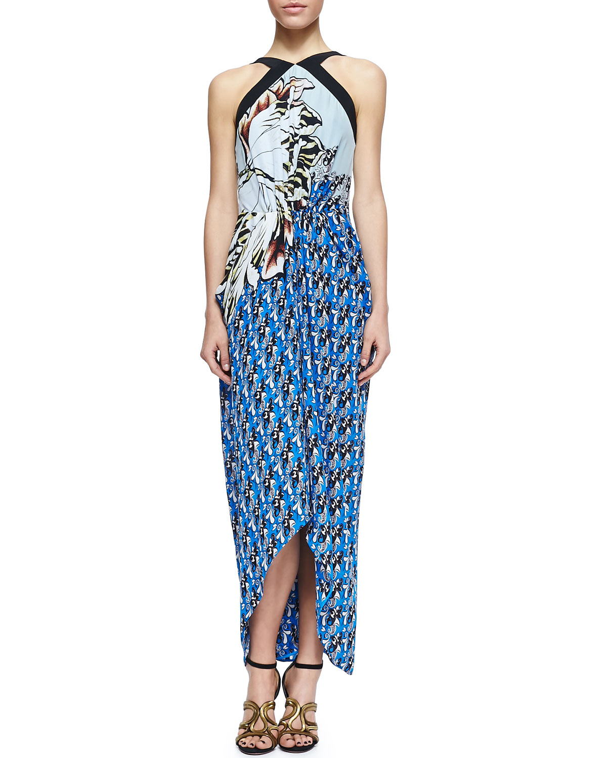 long sarong dress