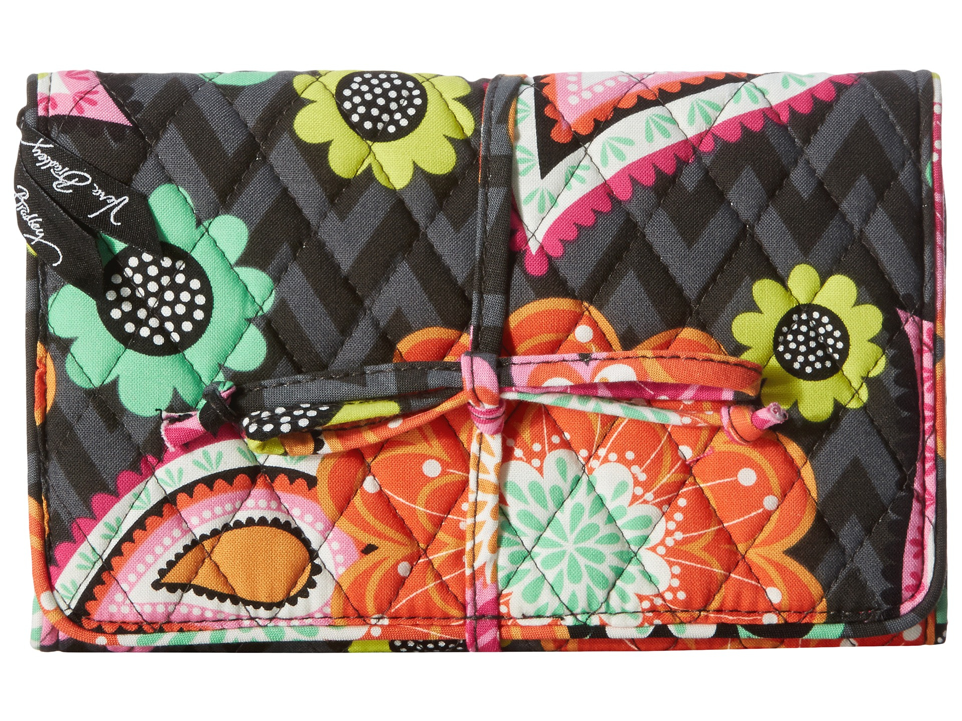 Vera Bradley All Wrapped Up Jewelry Roll Lyst