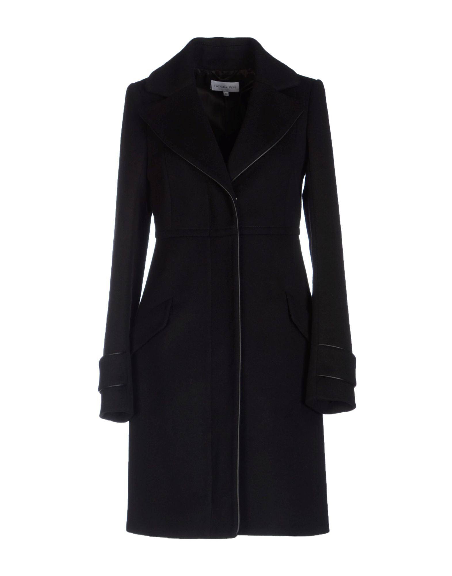 Patrizia pepe Coat in Black | Lyst