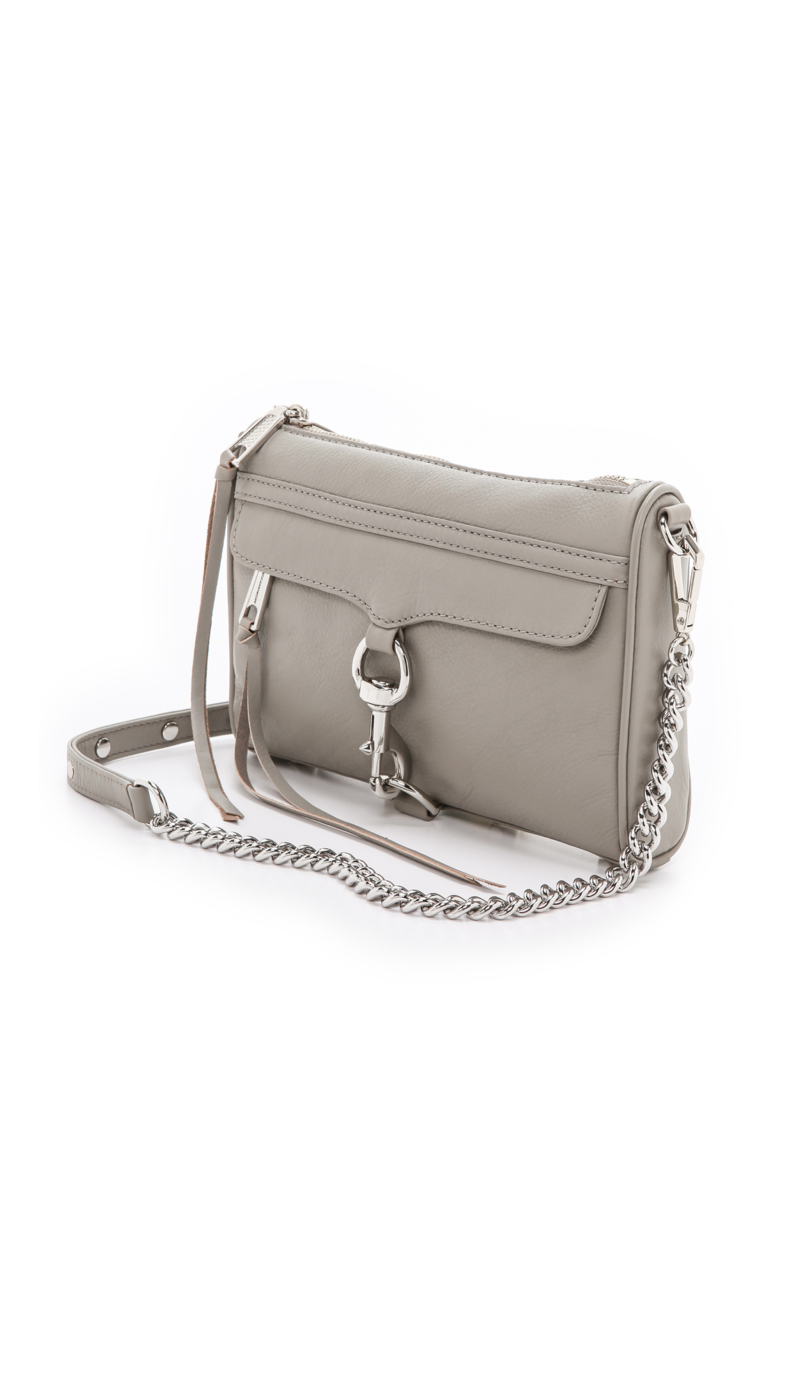 rebecca minkoff grey bolsa