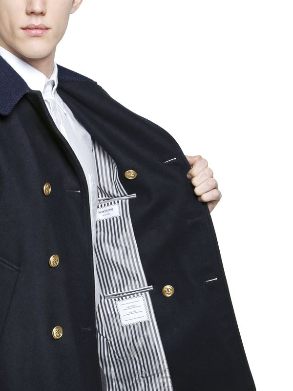 thom browne wool coat