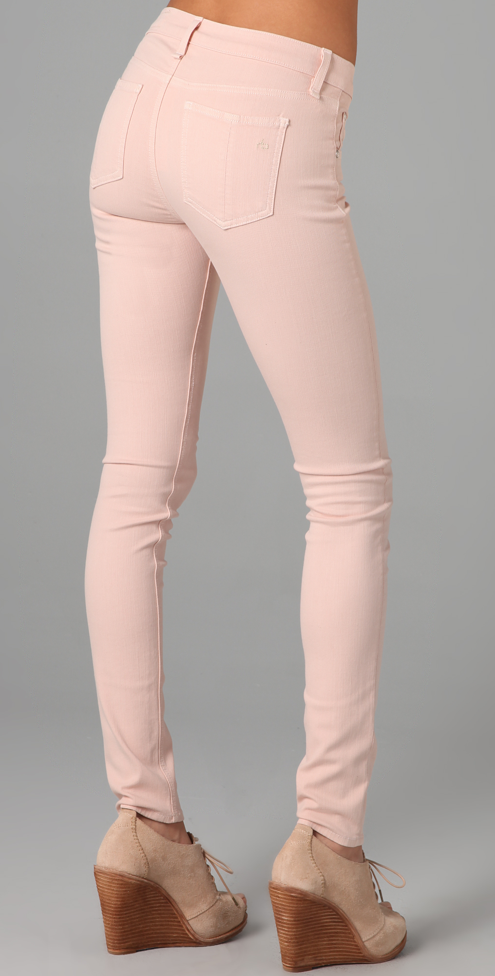 rag and bone pink jeans