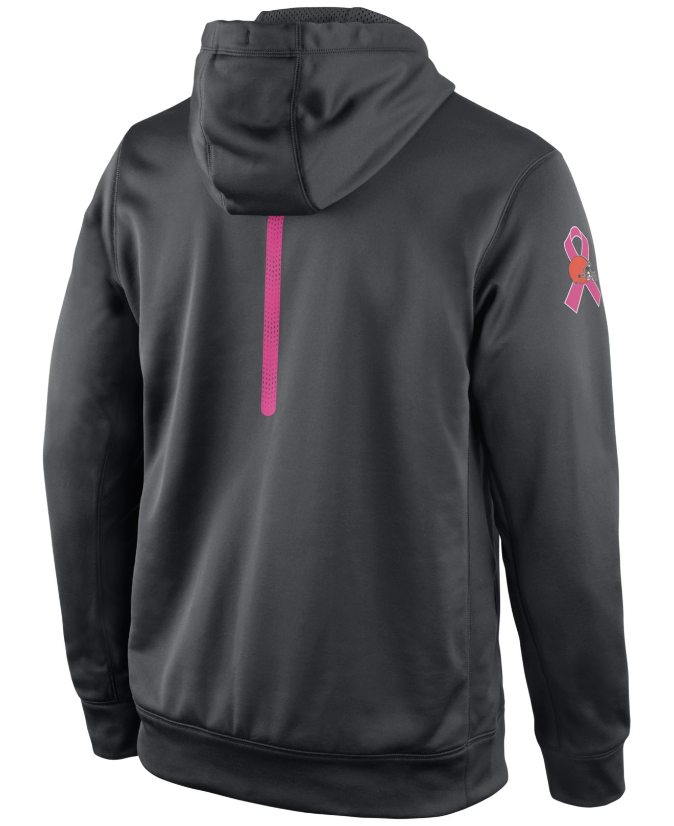 cleveland browns breast cancer hoodie