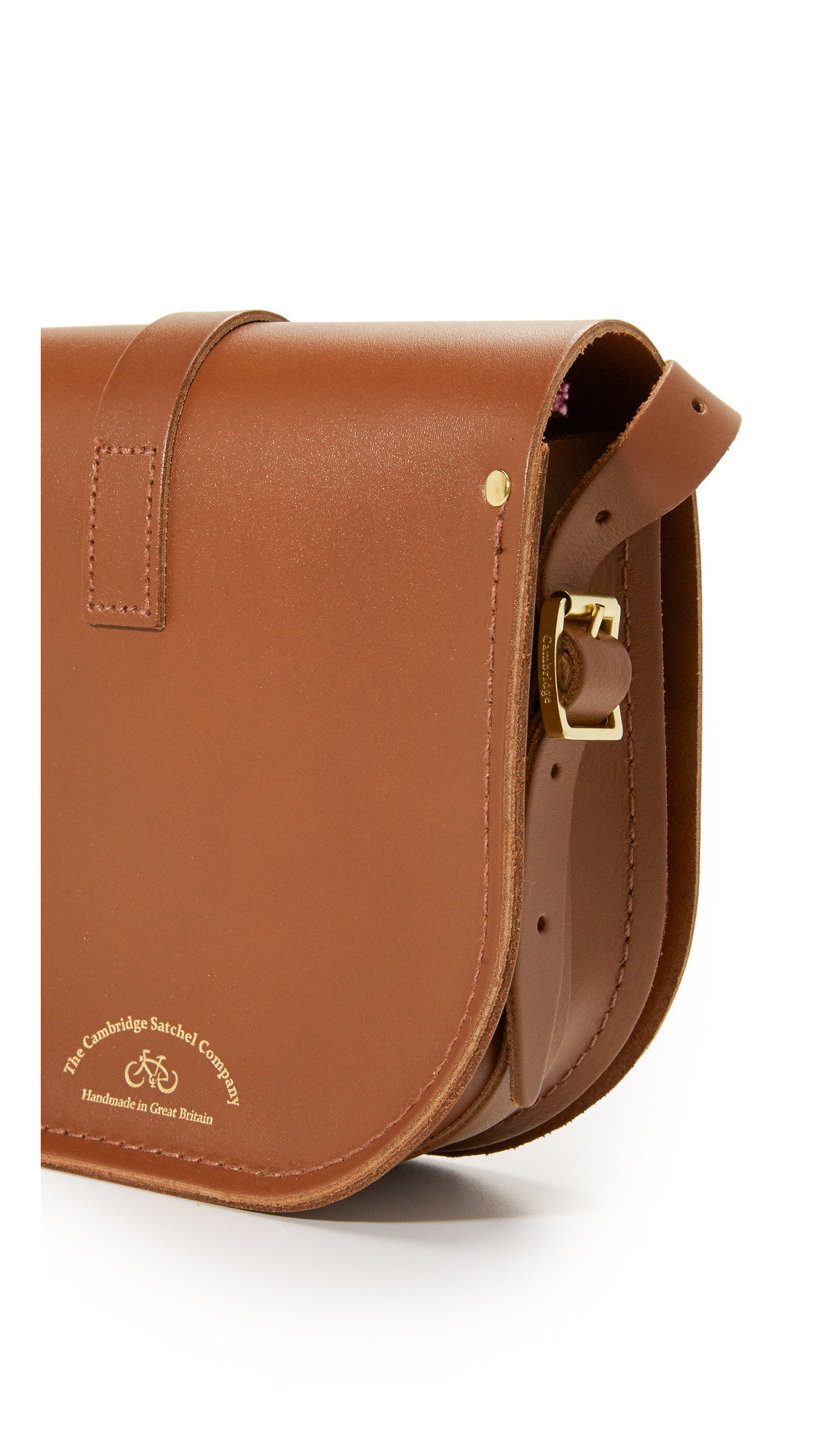 Cambridge Satchel Company Leather Saddle Bag in Vintage (Brown) Lyst