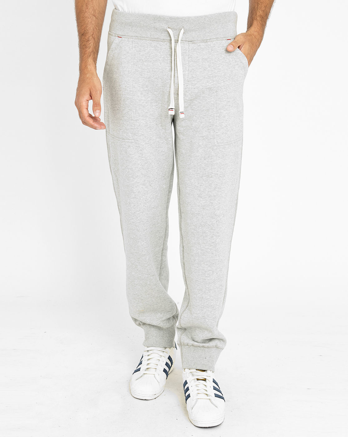 Tommy hilfiger Mottled-grey Joggers in Gray for Men (grey) | Lyst