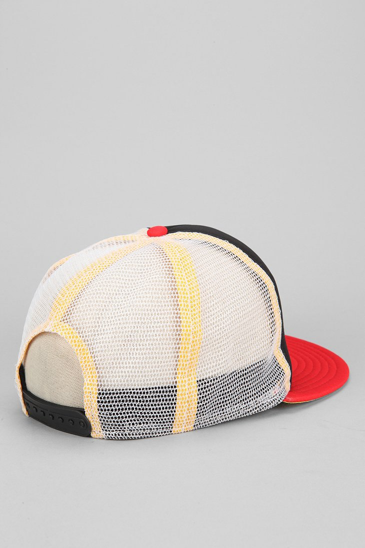 Lyst Urban Outfitters Miller High Life Trucker Hat in Red for Men