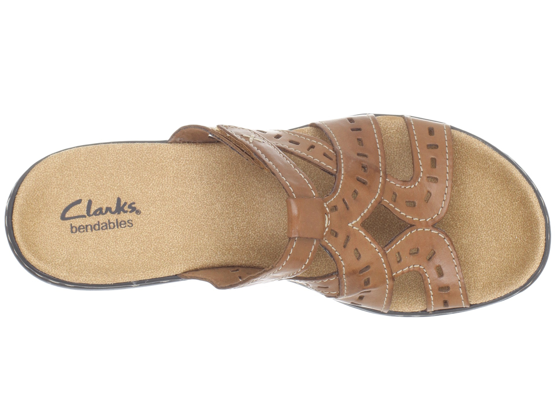 clarks sandals leisa truffle