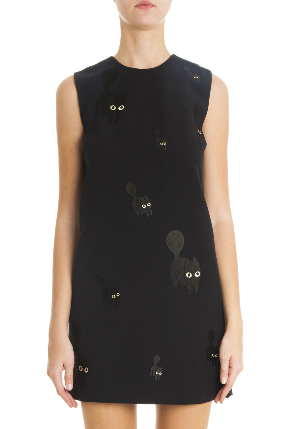 Lyst Victoria Beckham Cat Shift Dress In Blue Gallery