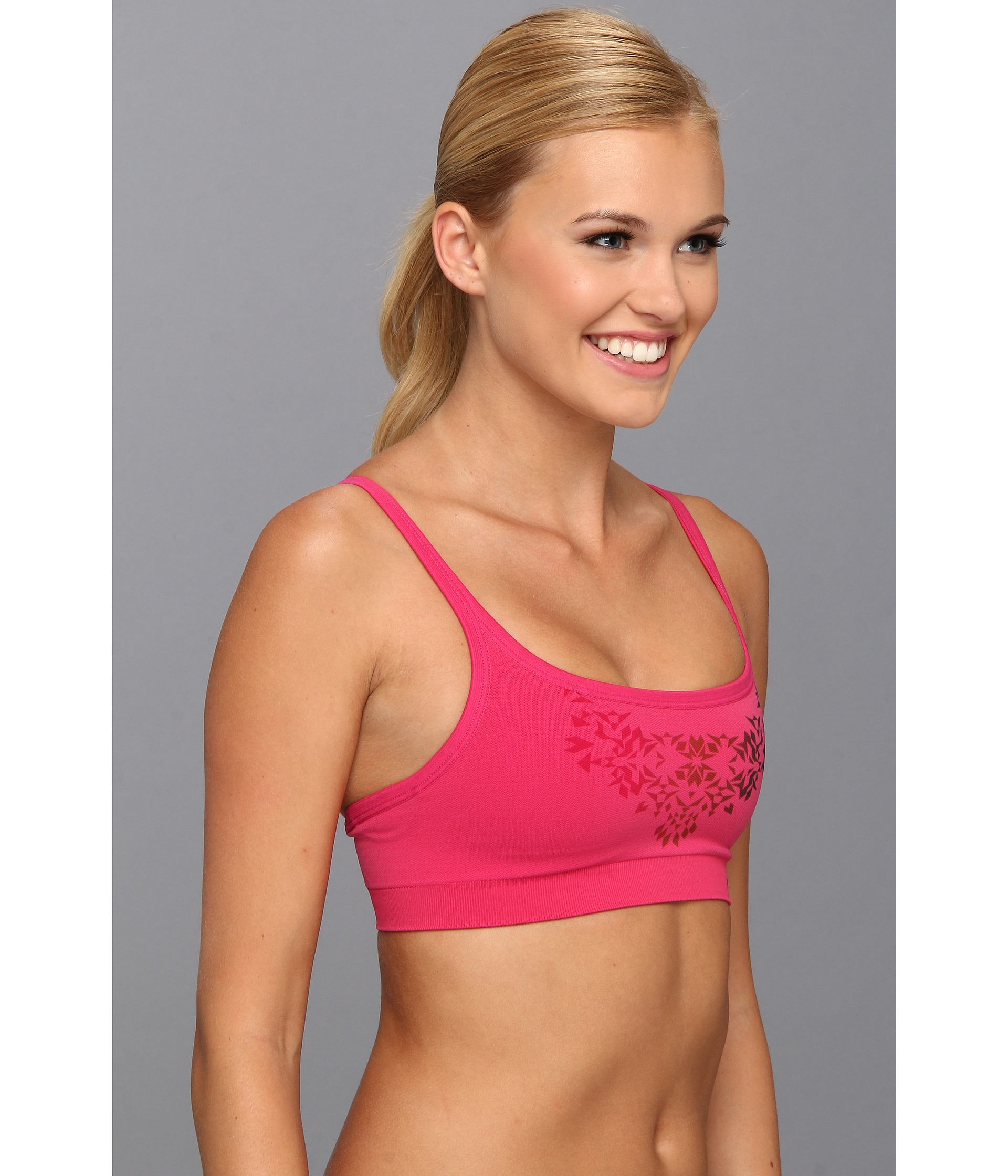 Patagonia Active Mesh Bra In Purple Ombre StencilR