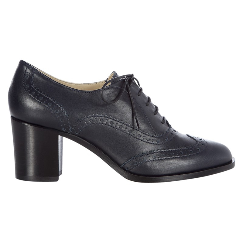 Amazon.com | Women's Platform Gothic Brogues,Retro Punk Square Toe Lace-Up  Non-Slip Chunky Oxford Dress High Heels (4.5,Black) | Shoes