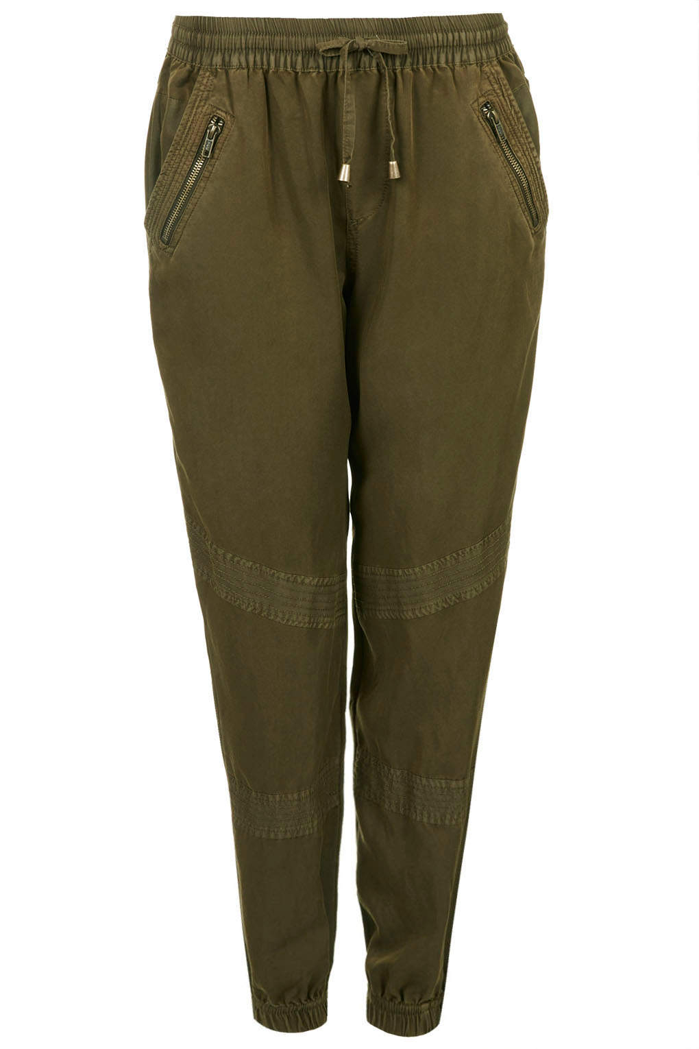 Lyst Topshop Womens  Casual Utility Joggers  Khaki  in Natural
