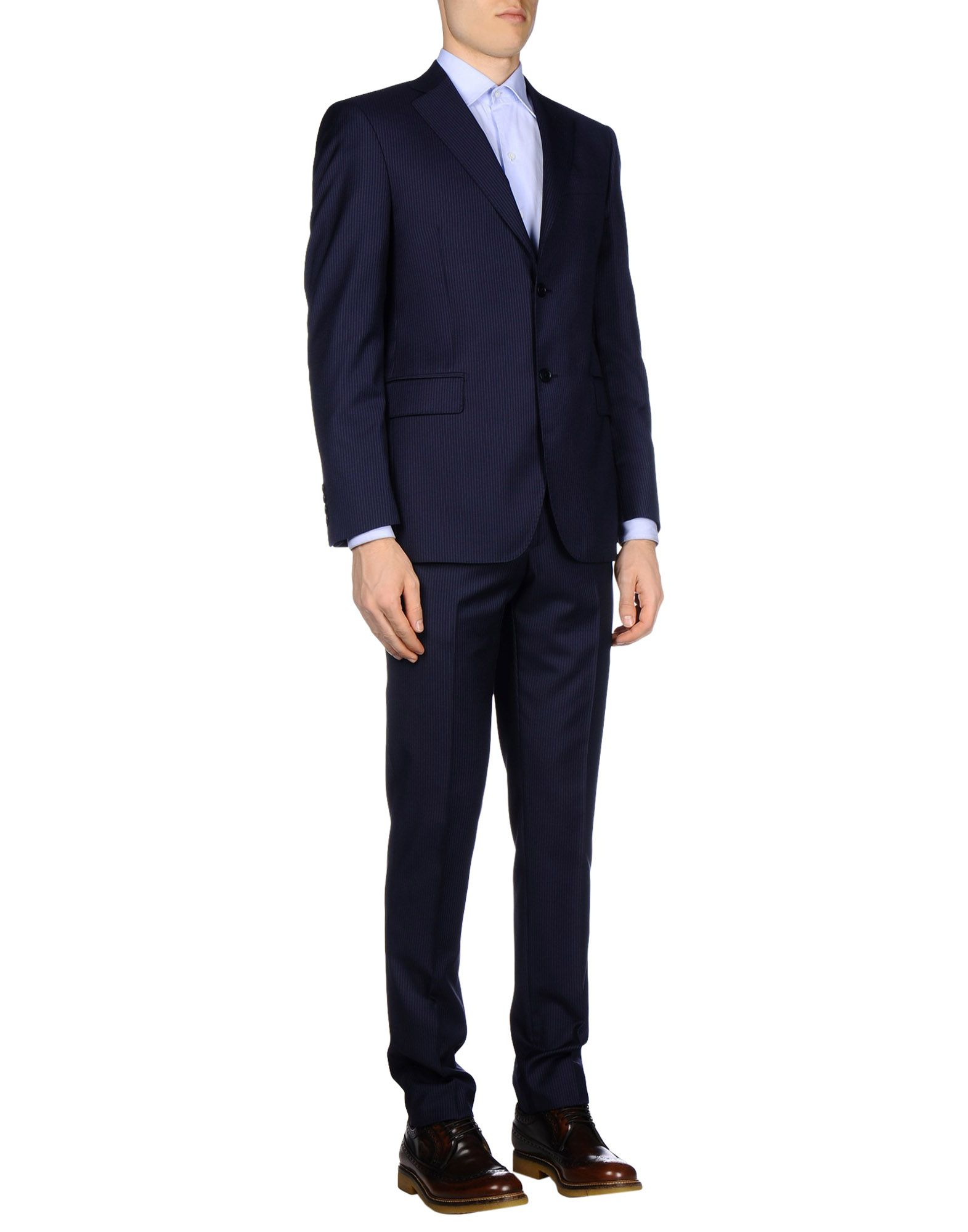 Lyst - Balmain Suit in Blue for Men