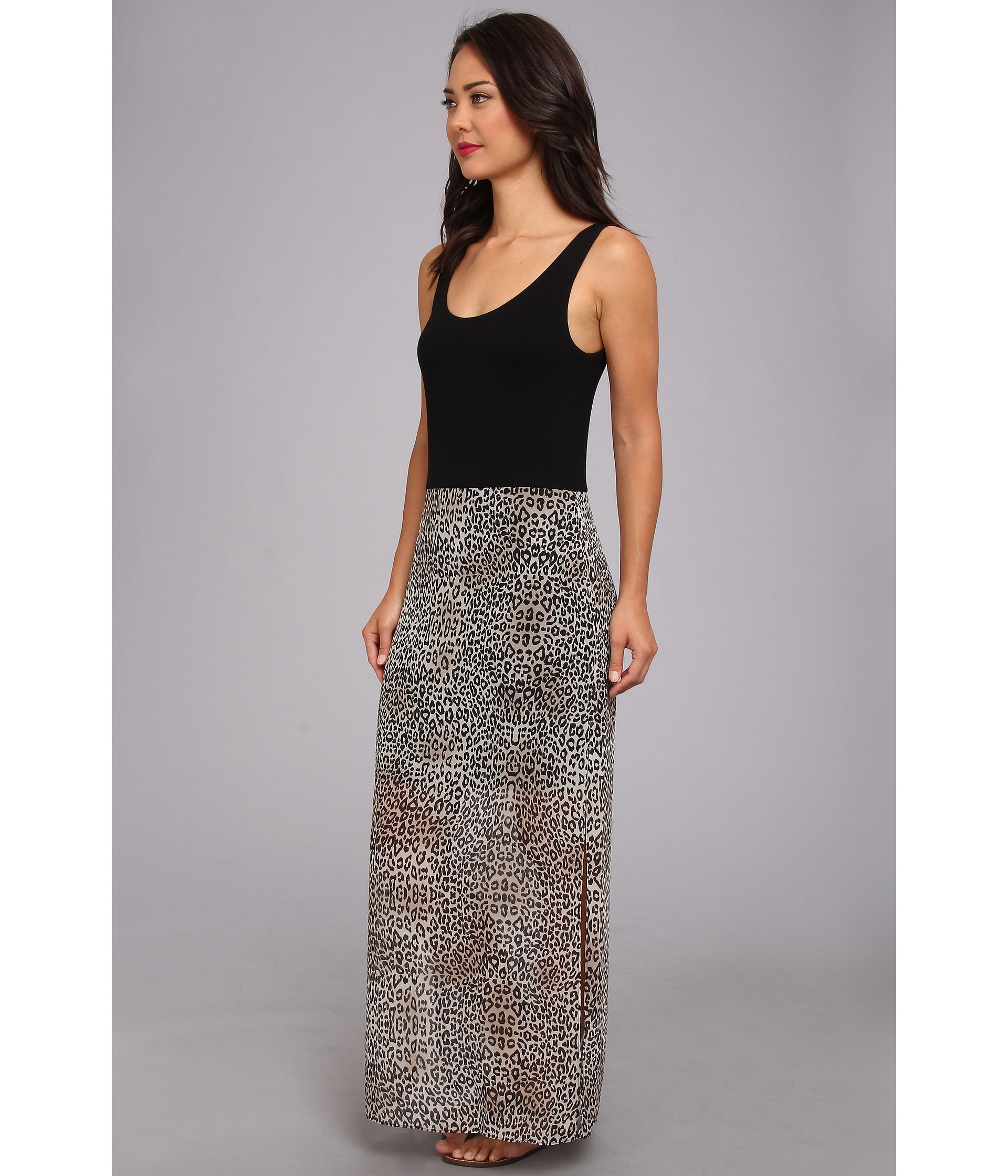 Vince camuto chevron print maxi dress Vince camuto chevron print maxi dress