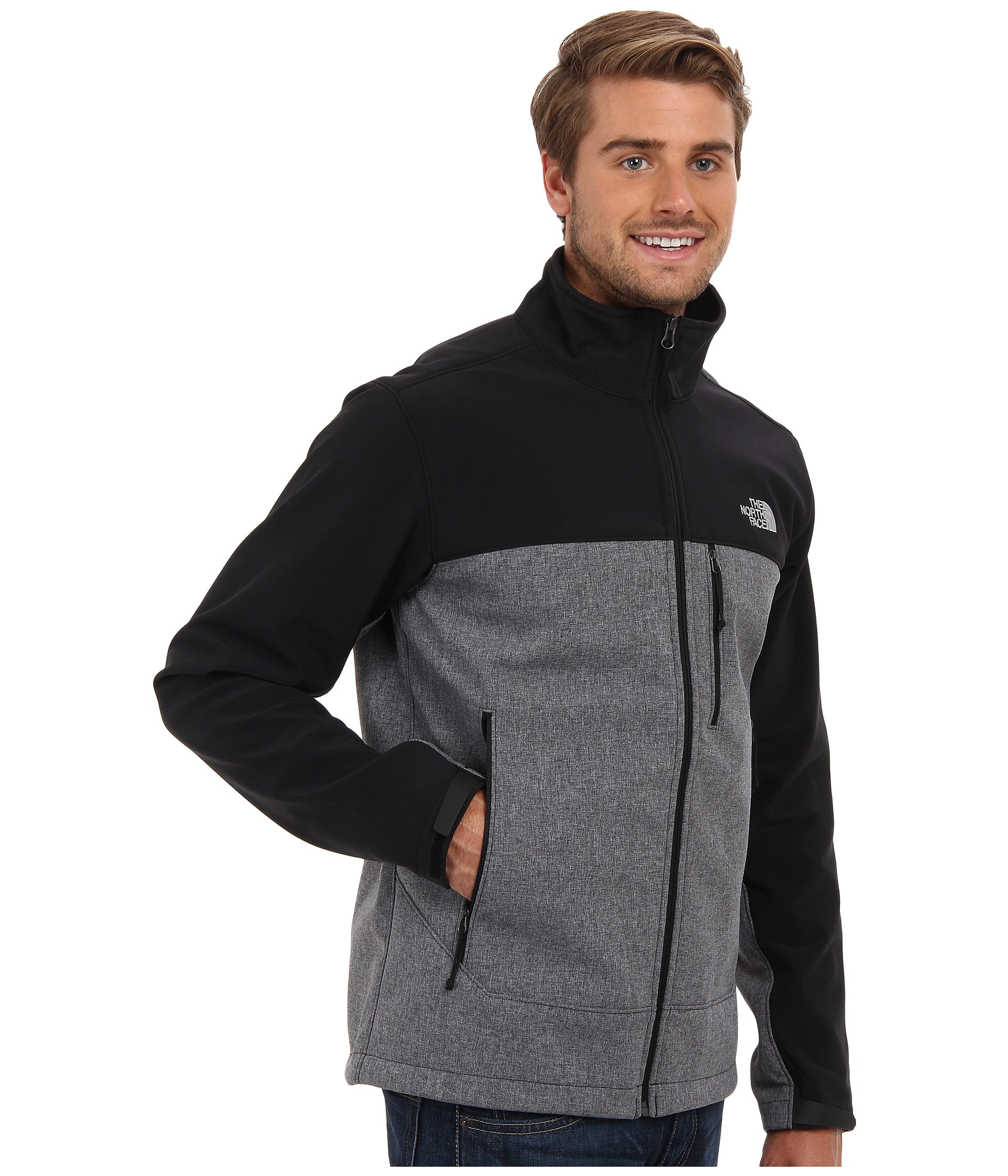 Lyst - The North Face Apex Bionic Jacket in Gray for Men