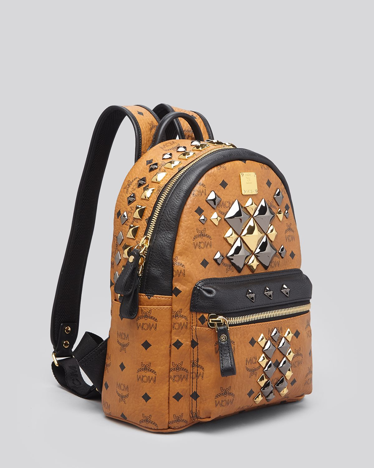 mcm studded bag