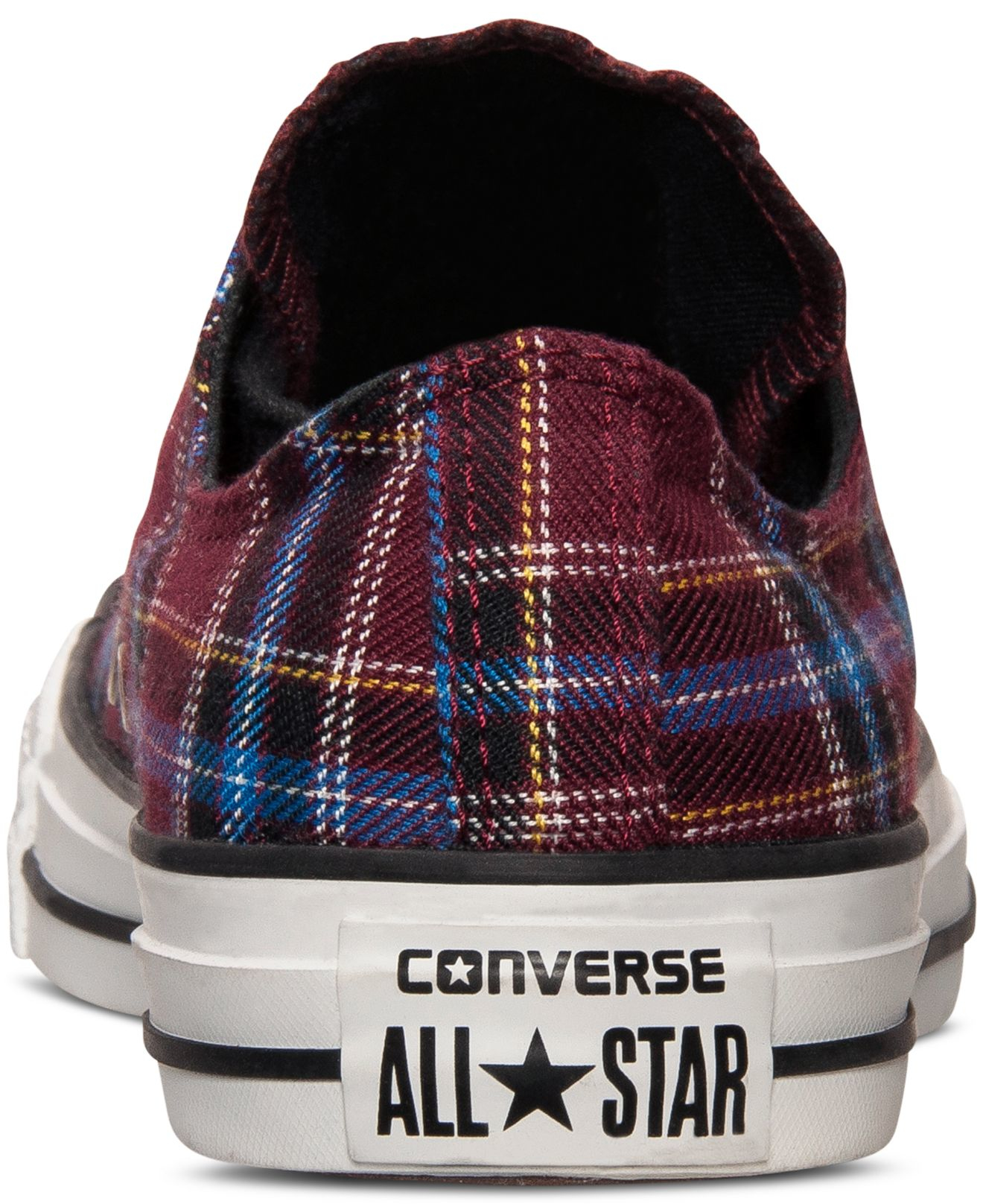 plaid converse womens