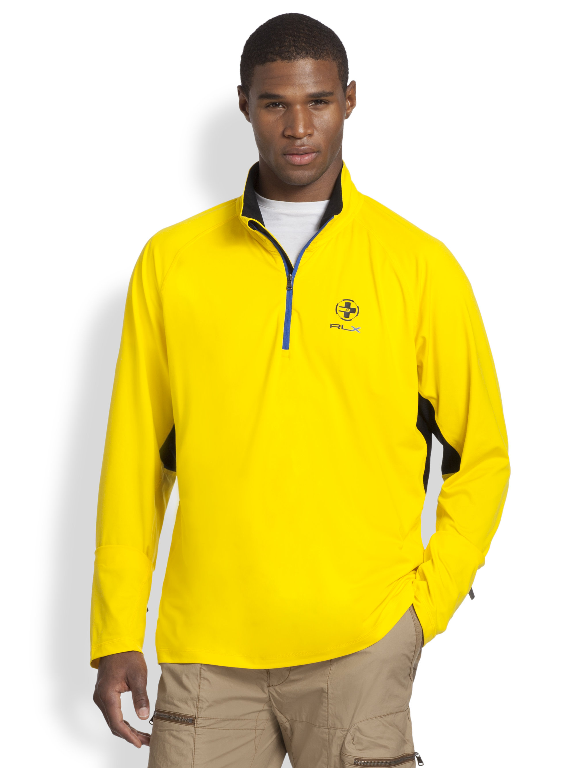 rlx half zip pullover