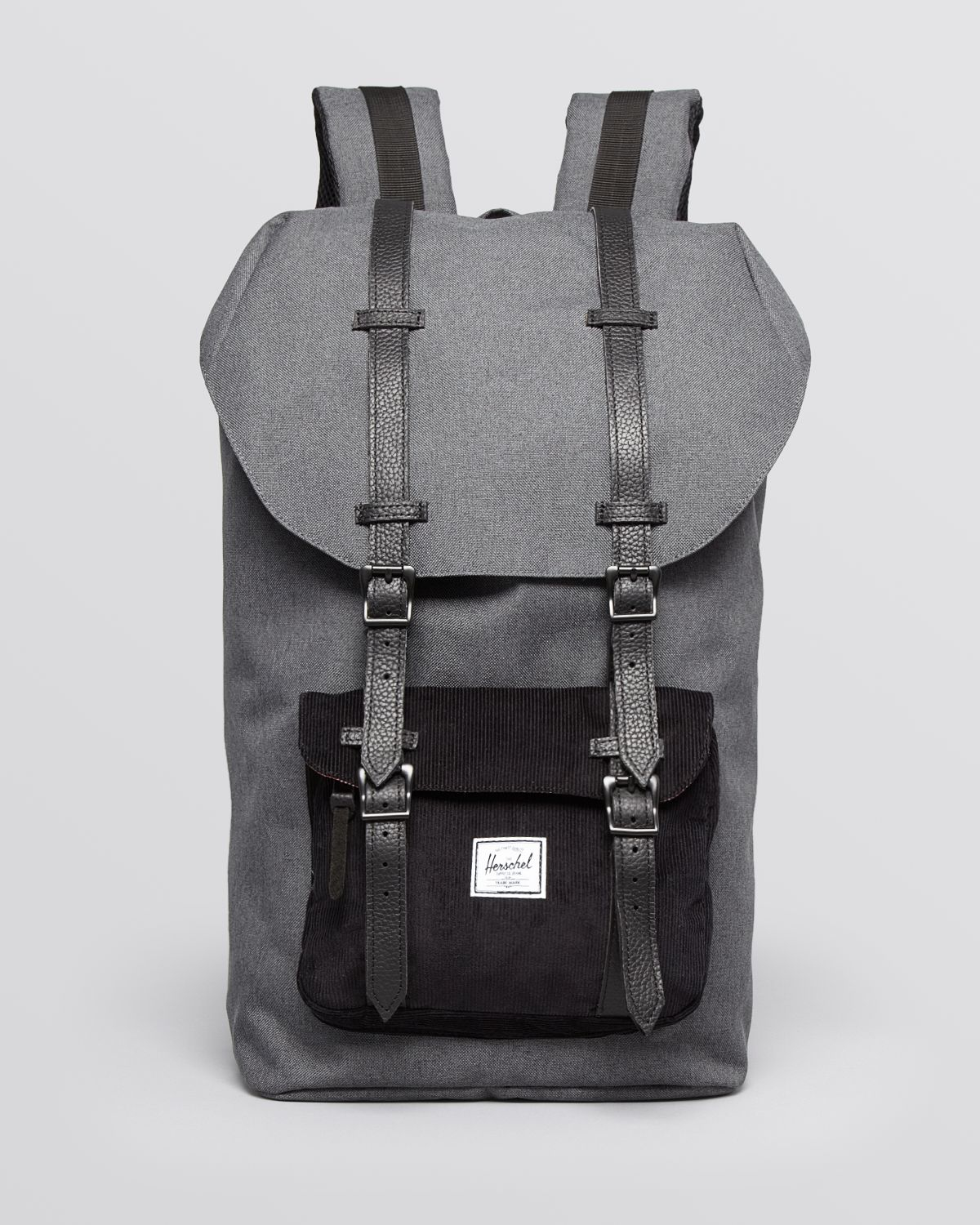 herschel bag gray