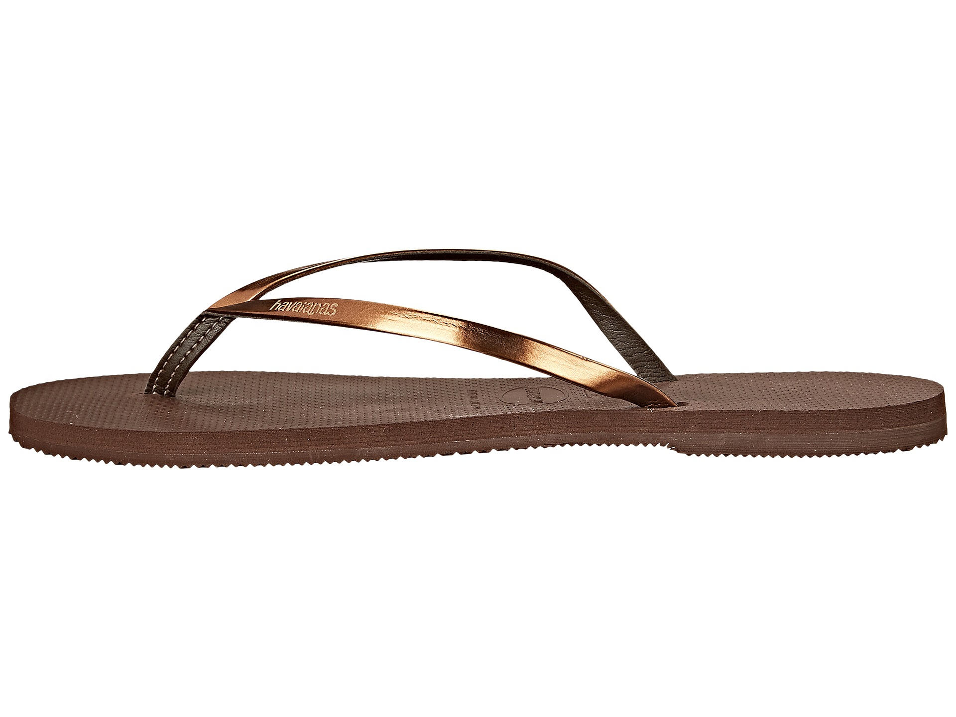 havaianas dark brown
